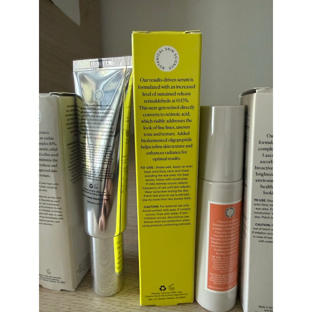 $54 New Naturium Skincare Bundle Retinaldehyde, 10% Vitamin C - Picture 6 of 9